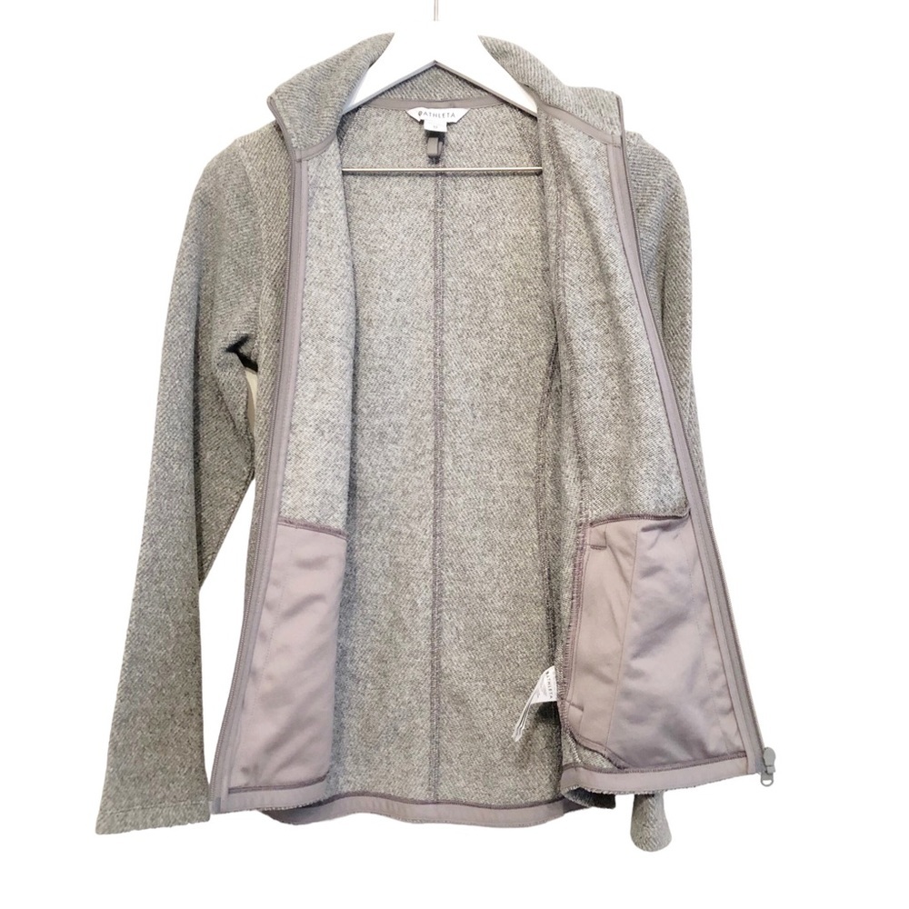 ATHLETA Stroll Fleece Full Zip Jacket‎ - Picture 6 of 10